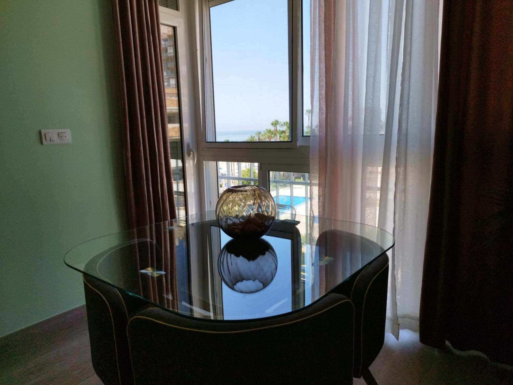 M1 403 Frontal Al Mar Vistas Terraza Y Wifi Daire Benalmádena Dış mekan fotoğraf