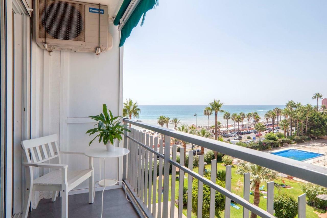 M1 403 Frontal Al Mar Vistas Terraza Y Wifi Daire Benalmádena Dış mekan fotoğraf