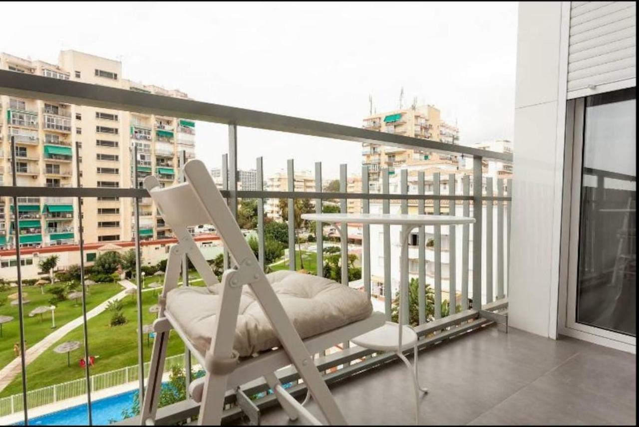 M1 403 Frontal Al Mar Vistas Terraza Y Wifi Daire Benalmádena Dış mekan fotoğraf